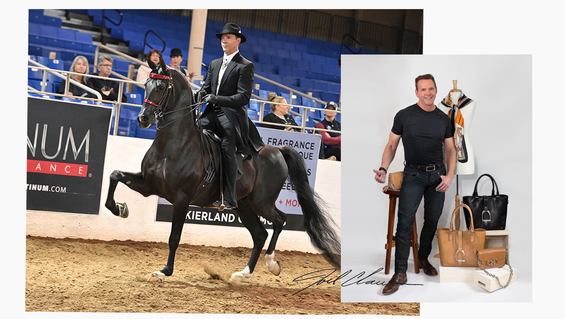 Joel Chauran, founder of URBAN-EQUESTRIAN, is a former horse trainer turned designer known for crafting luxury equestrian-inspired handbags and jewelry. His background in horsemanship informs each design—blending classic tack elements with refined fashion. A leader in equestrian style, Chauran creates handcrafted pieces that celebrate the spirit of the horse through elevated leather goods and horse lover jewelry. Joel Chauran, founder of URBAN-EQUESTRIAN, is a former horse trainer turned designer known for crafting luxury equestrian-inspired handbags and jewelry. His background in horsemanship informs each design—blending classic tack elements with refined fashion. A leader in equestrian style, Chauran creates handcrafted pieces that celebrate the spirit of the horse through elevated leather goods and horse lover jewelry.
