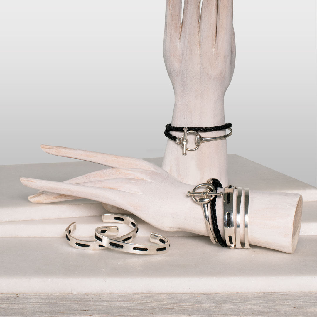 ODEZA Braided Horse Bit Bracelet | URBAN-EQUESTRIAN Gift – Urban