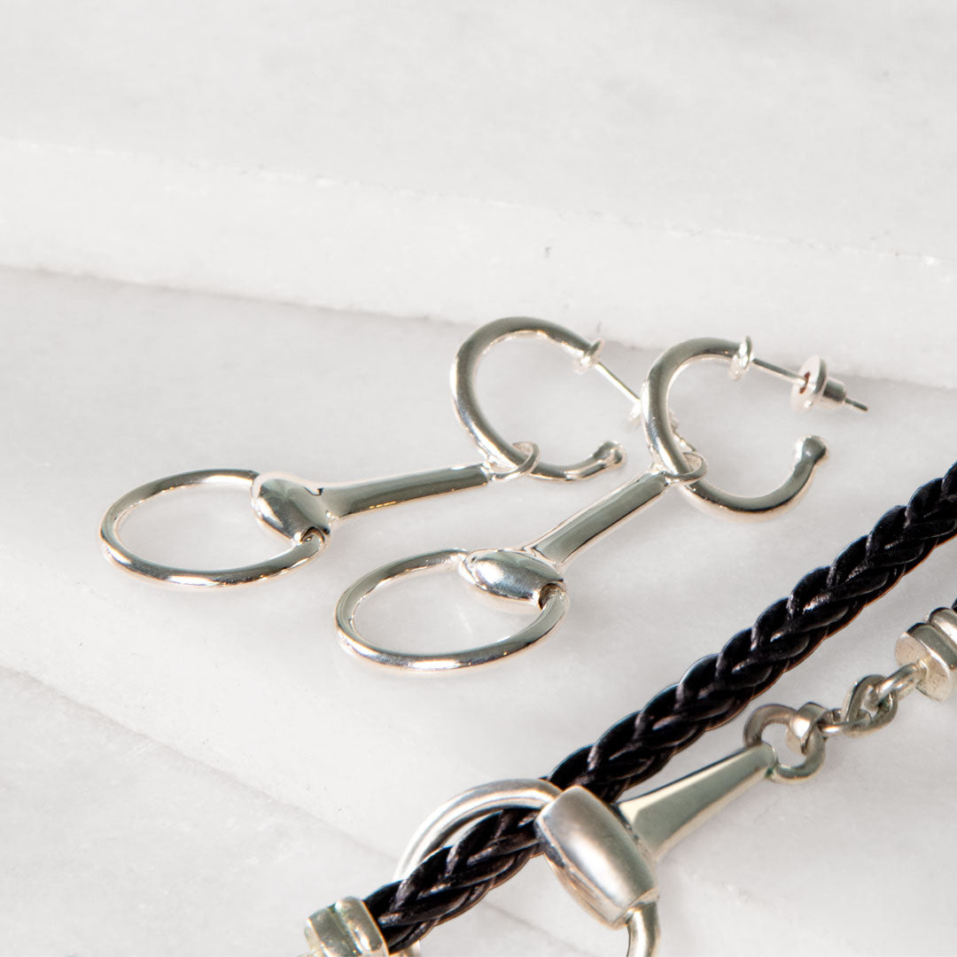 ODEZA Braided Horse Bit Bracelet | URBAN-EQUESTRIAN Gift – Urban