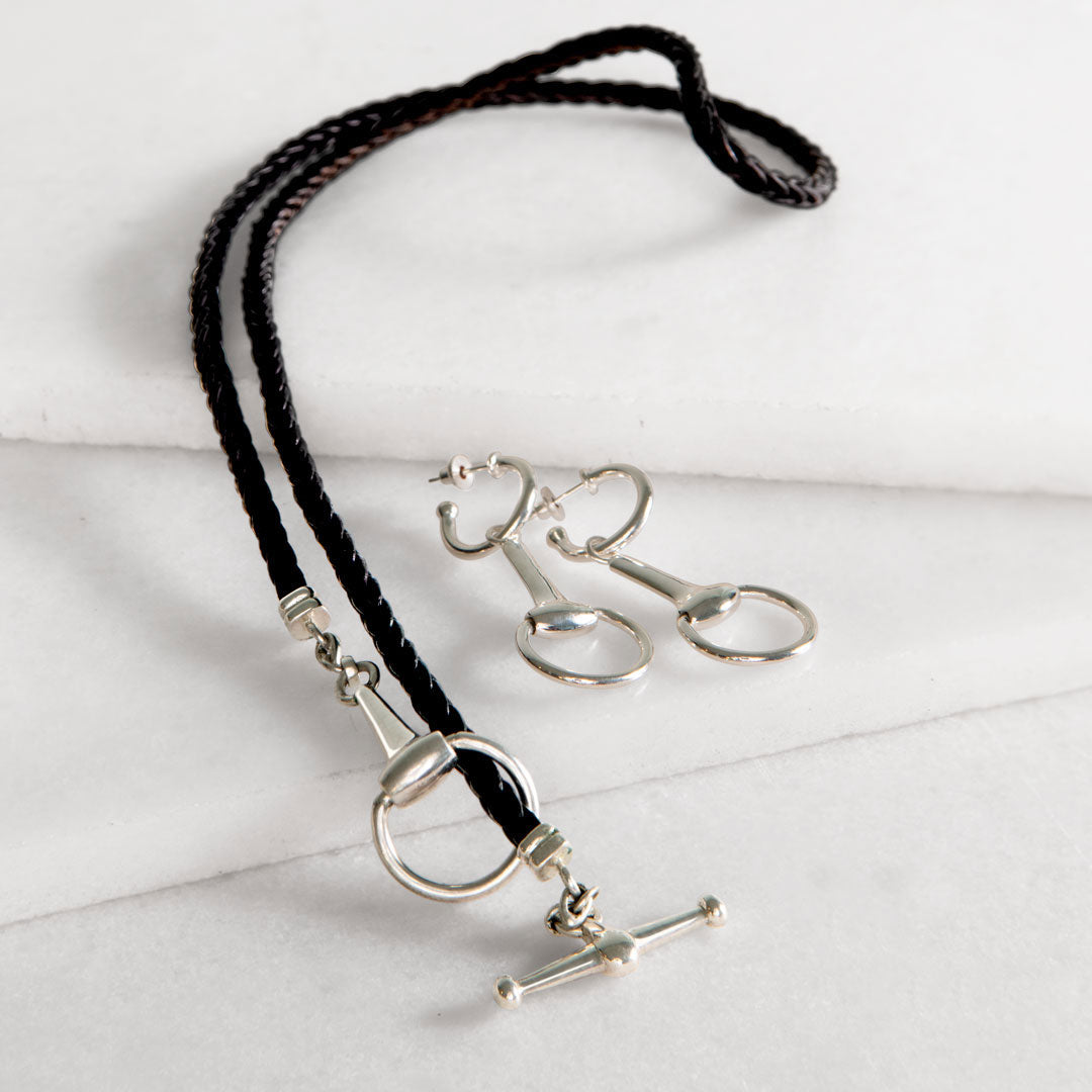 ODEZA Braided Horse Bit Bracelet | URBAN-EQUESTRIAN Gift – Urban