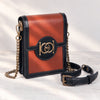 Talisman - Horse Bit Lock Phone Cognac on Black