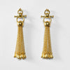 Aria - Chain Tassel Horse Bit Equestrian Earring in Gold - Urban - Equestrian