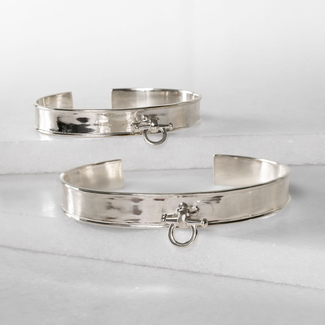 Sterling silver horse bit bracelet Sterling silver horse bit bracelet