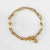 Bellamy - Horseshoe Link Equestrian Bracelet in Gold - Urban - Equestrian