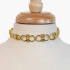 Bocara - Equestrian Horse Bit Choker Necklace in Gold - Urban - Equestrian