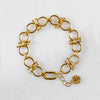 Bocara - Horse Bit Equestrian Link Bracelet in Gold - Urban - Equestrian