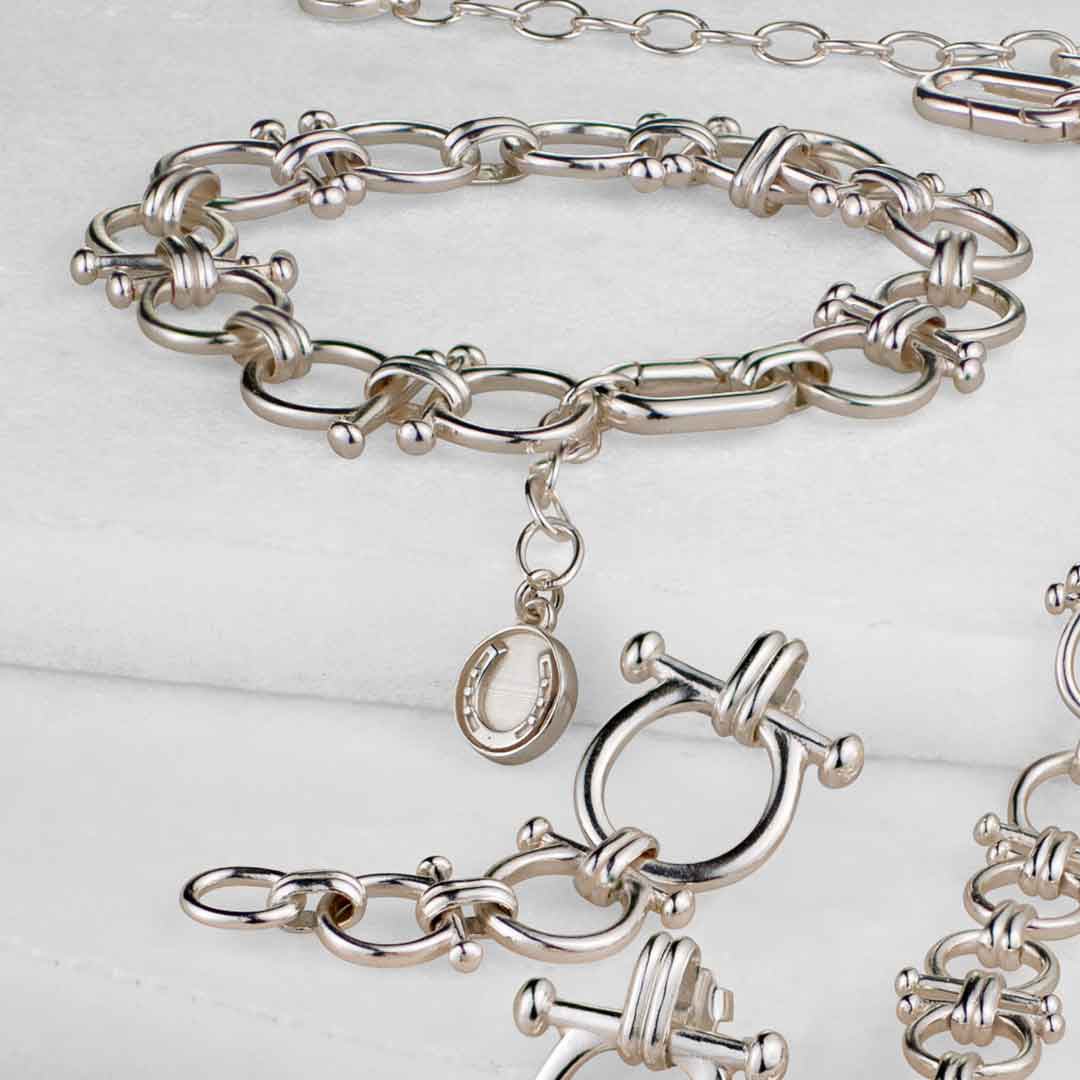 Stable to Soirée Horse Bit Bracelet | Equestrian Jewelry for Her
