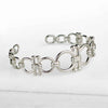 Bocara - Horse Bit Equestrian Wrist Cuff in Silver - Urban - Equestrian