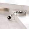 Brio - Black Onyx Gemstone Design and Sterling Silver Horse Bit Ring - Urban - Equestrian