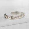 Camden Curb Chain Cuff - Silver - Urban-Equestrian
