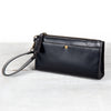 Caravel Wristlet Clutch - Luxury Leather Handbag in Black - Urban - Equestrian