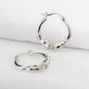 Cavallo - Moissanite Horseshoe Earring in Sterling Silver - Urban - Equestrian