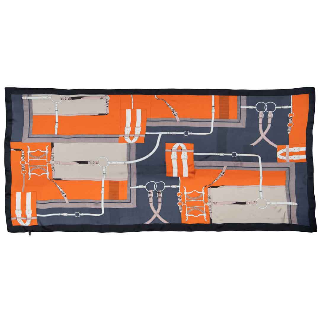 Celine Equestrian Scarf – Bold Style for the Horse Girl Wardrobe
