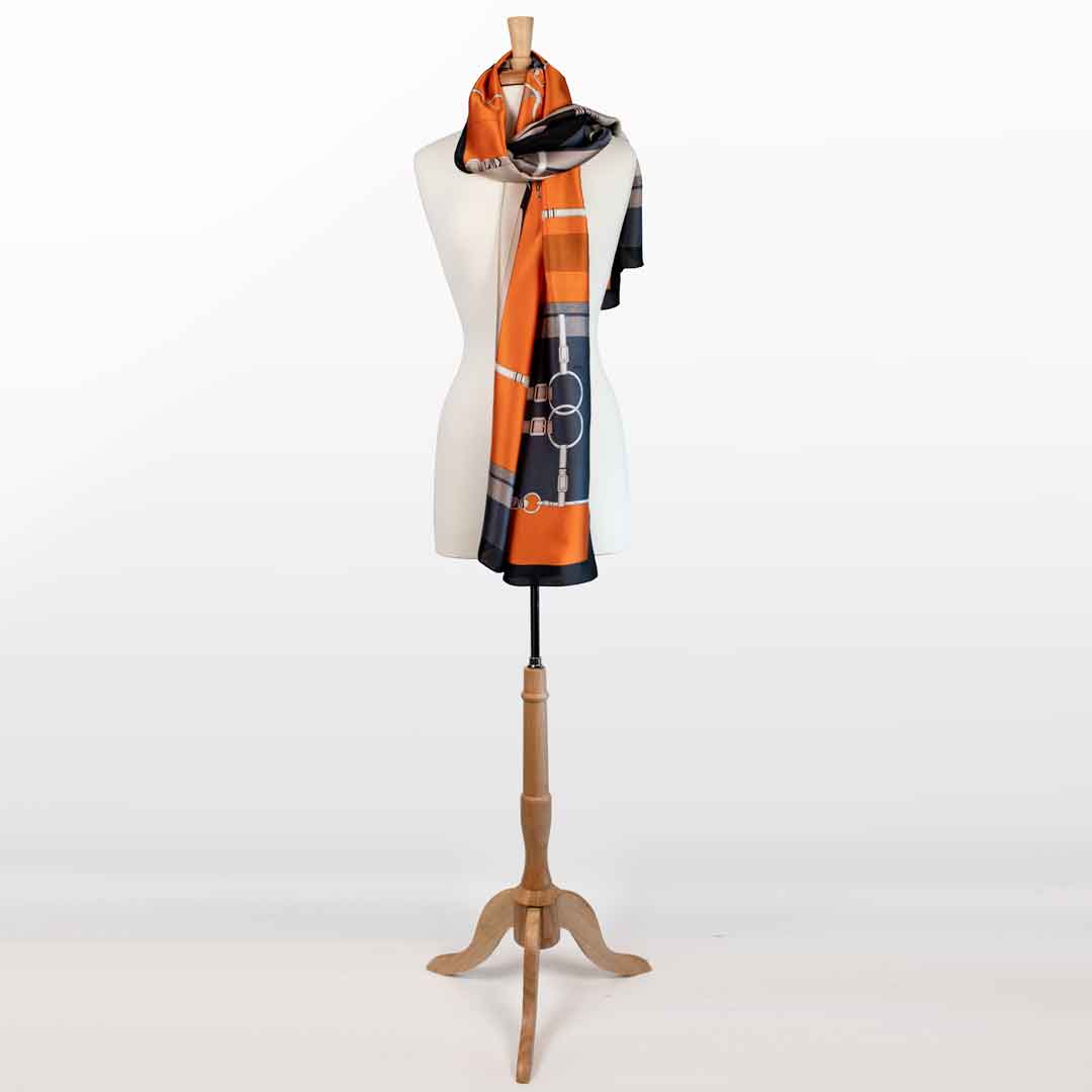 Celine Equestrian Scarf – Bold Style for the Horse Girl Wardrobe