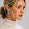 Cheyenne - Western Riding Stirrup Earring in Silver - Urban-Equestrian