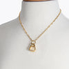 Cheyenne - Western Riding Stirrup Necklace in Gold - Urban - Equestrian