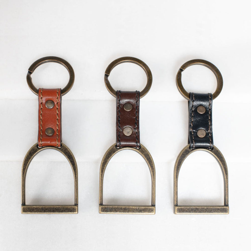 Conroy Horse Stirrup Keychain | URBAN-EQUESTRIAN Accessory – Urban