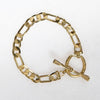 Cortina - Cuban Chain Horseshoe Bracelet in Gold - Urban - Equestrian
