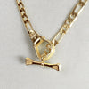 Cortina - Cuban Chain Western Necklace in Gold - Urban - Equestrian