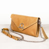 Del Mar - Horse Bit Crossbody Luxury Leather Handbag in Caramel - Urban - Equestrian