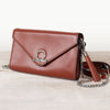 Del Mar - Horse Bit Crossbody Luxury Leather Handbag in Cognac - Urban - Equestrian