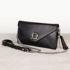 Del Mar Horse Bit Lock Crossbody - Black - Urban - Equestrian