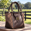 Horsebit Talisman -Deep Brown on Brown - Urban-Equestrian