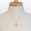Keepsake - Moonstone and Sterling Silver Cross Necklace - Urban - Equestrian