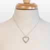 Keepsake - Moonstone and Sterling Silver Good Luck Heart Necklace - Urban - Equestrian