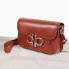 Lana - Horse Bit Crossbody Luxury Leather Bag in Cognac - Urban - Equestrian