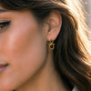 Ocala - Single Horse Bit Equestrian Earring in Gold - Urban - Equestrian