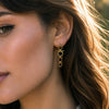 Ocala - Triple Horse Bit Equestrian Earring in Gold - Urban - Equestrian