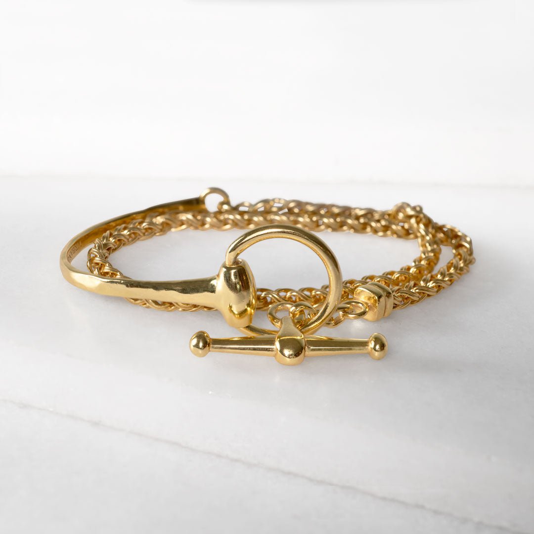 ODEZA Horse Bit Bracelet | Equestrian Jewelry Gift by URBAN