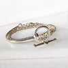 Odeza - Wrap Around Horse Bit Bracelet in Silver - Urban - Equestrian