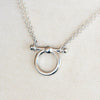 Orion - Equestrian Horse Bit Necklace in Silver - Urban - Equestrian