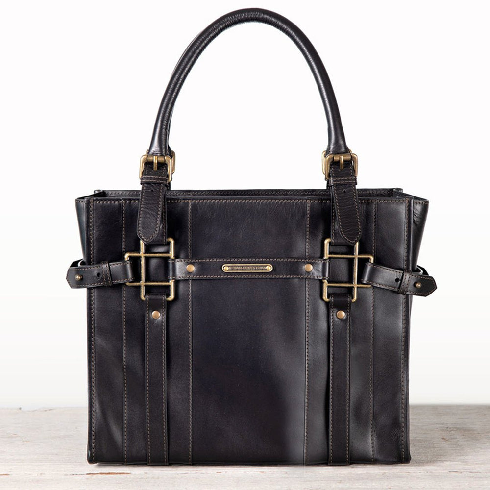Paddock Black Tote – Luxury Equestrian Gift for Horse Girls