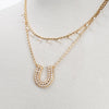 Prism - Pearl Equestrian Horseshoe Necklace & Choker - Urban - Equestrian