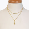 Roxy - Paperclip Chain w/ Horseshoe Coin - Petite Link in Gold - Urban - Equestrian
