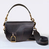 Signature Saddle Bag - Luxury Leather in Black - Urban-Equestrian