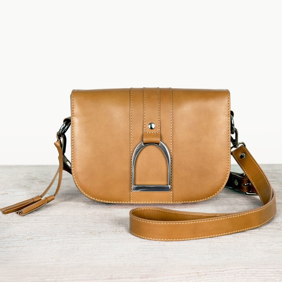 Signature Stirrup Bag – Luxury Equestrian Gift from Saddle to