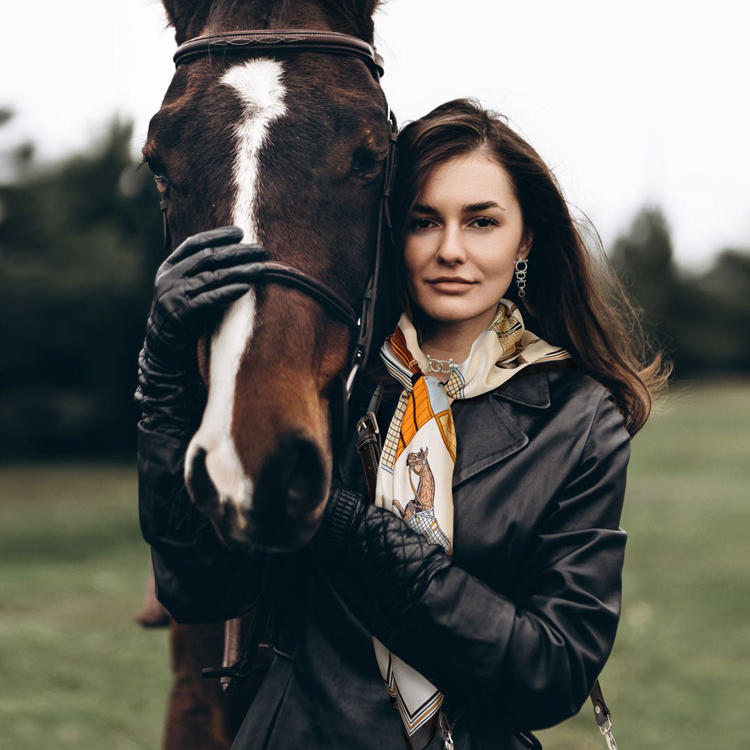 Equestrienne Scarf – Bold Equestrian Style by URBAN  display picture 3