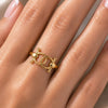 Talisman - Horse Bit Equestrian Ring in Gold - Urban-Equestrian