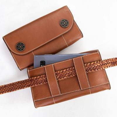 Ames Belt Bag in Chestnut - www.urban-equestrian.com