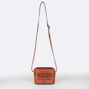 Ava - Double Stirrup Crossbody Cognac - www.urban-equestrian.com