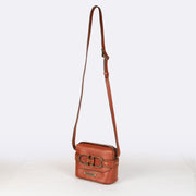 Ava - Double Stirrup Crossbody Cognac - www.urban-equestrian.com