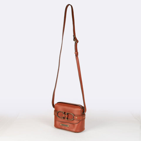 Ava - Double Stirrup Crossbody Cognac - www.urban-equestrian.com