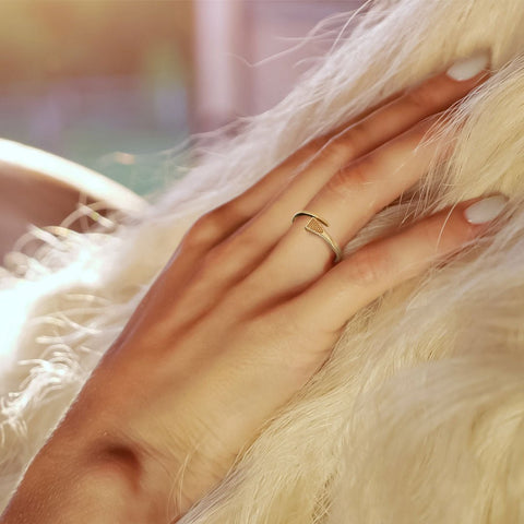 Blacksmith Ring - Gold - www.urban-equestrian.com