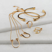 Blacksmith Ring - Gold - www.urban-equestrian.com