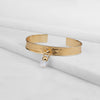 Briolette Cuff - Moonstone & Gold - Urban-Equestrian