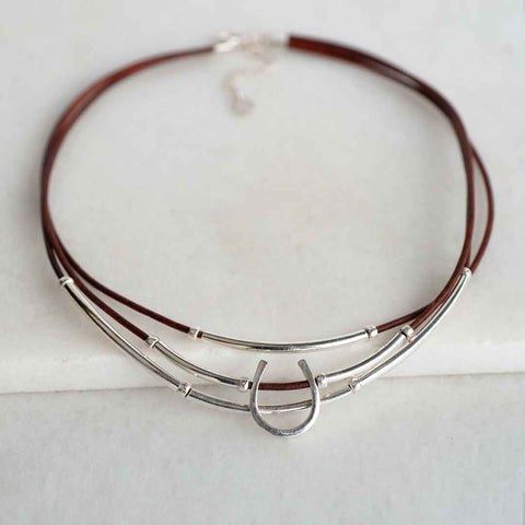 Calista - Dk Brown Leather - www.urban-equestrian.com